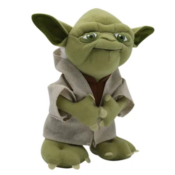 22 cm Gwiezdne Wojny Mistrz Yoda Postać Pluszowe Zabawki Jodu Miękkie Miękkie Zabawki Dla Dzieci, Lalki