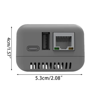 Port USB 2,0 Szybki Serwer Druku 10/100 Mb/s Port lan RJ45 WiFi USB, Serwer Druku