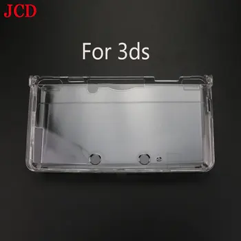 JCD 1 kpl. Hurtownia Plastikowy Przezroczysty Kryształowy Etui z twardą skorupą do Nintendo 3DS/New 3DS/New 3DS XL LL Konsoli