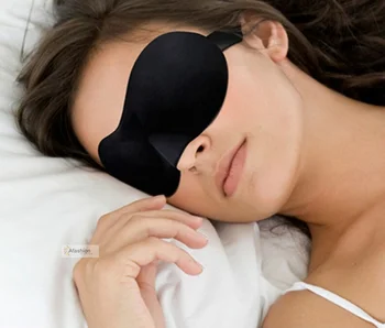 3D maska Do Snu z Zawiązanymi Oczami, miękka Opaska Na Oczy, Etui Do Snu, Maski do snu, łatwa regulacja, tusz do rzęs, uszczelki de dormir