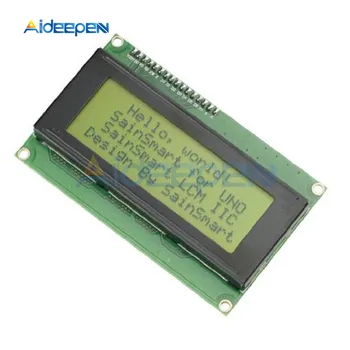2004 20x4 wyświetlacz LCD Niebieski/Zielony Podświetlenie Ekranu Wyświetlacz Moduł 3,3 v/5 W IIC/I2C Interfejs Szeregowy Płyta Adaptera Dla Arduino DIY Kit