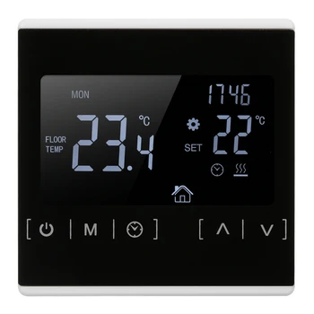MH1822 elektryczny termostat do ogrzewania podłogowego elektryczny termostat do grzania regulator temperatury AC85-240V regulator temperatury