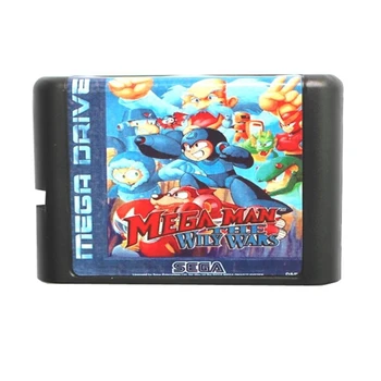 Mapa gry Sega MD - Mega Man The Wily Wars dla 16-bitowego gry kasety Sega MD Megadrive Genesis system