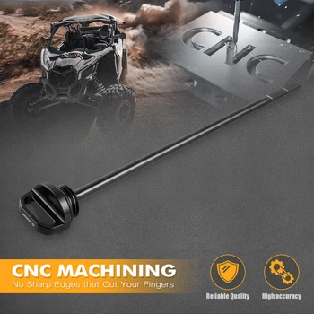 NiceCNC UTV korek wlewu Rurka Sondy Czapki Zaślepka O-Ring dla Can-Am Maverick X3 2017-2021 Turbo Aluminiowe Akcesoria