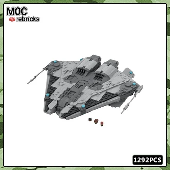 MOC Space War Seria Klasycznych Gier Krait MkII jest zagrożeniem Elite Model Budowy Bloku Kreatywne Zabawki Dla Chłopców 