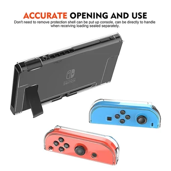 Wymienny Kolorowy Pokrowiec Na PC Fundas Dla Nintendos Nintend Switch NS NX Pokrowce Sztywna Plastikowa Tylna Pokrywa Etui Ultra-cienki