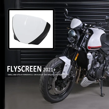 2021 Dla Trident 660 Do TRIDENT660 Flyscreen Przedni Ekran Obiektyw Owiewka szyby Motocykla Deflektor Przedniej szyby