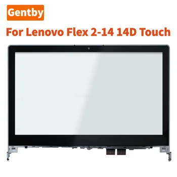 Nowy Lenovo Flex 2 14 Flex 2-14 Flex 2-14D Przedni Zewnętrzny Ekran Dotykowy Panel Digitizer Szklana Soczewka Czujnik + Wymiana Ramki