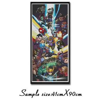 5D DIY Diamentowa Obraz Naklejka Na Ścianę Avengers Marvel Anime Mozaika Haftu Krzyżykiem Pełna Bohater Okrągły Kwadratowy Zdjęcia Haft Domu
