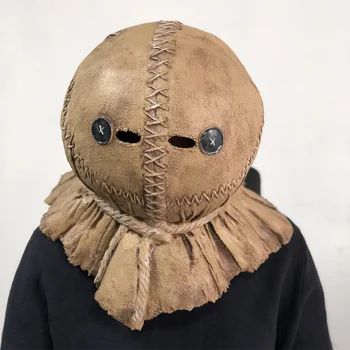 Trick 'r Treat 2 Maska Sama Cosplay Horror Duch Lateksowe Maski Halloween Wieczór Kostium, Rekwizyty 2020