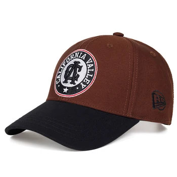 Wysokiej jakości bawełniana czapka z daszkiem z litery haftem CA, damska czapka z daszkiem, regulowana sportowa czapka z daszkiem w stylu hip-hop, czapki gorras