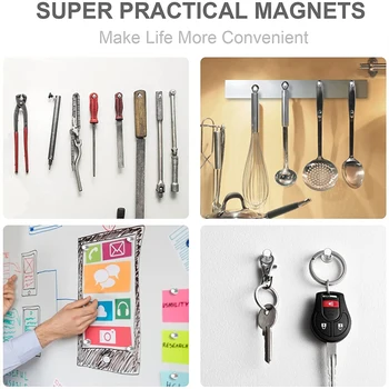 Metalowe Magnetyczne dźwignia kołki Super Silny Magnes Neodymowy Magnetyczne Nakładki Kciuka Przyssawka Nakładki Do Lodówki Kuchenne Deska