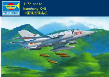Trębacz 01686 1/72 Chińczycy PLA Nanchang Q-5 Atak Kompletny Model Zestaw