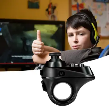 R1 Pierścień Bezprzewodowy Kontroler Bluetooth VR 3D Okulary Wirtualnej Rzeczywistości Kask 4.0 VR Kontroler Gamepad Joystick do Gier Pilot Zdalnego Sterowania