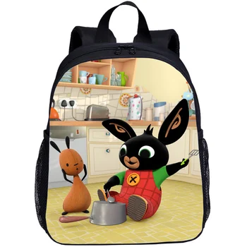 BING Rabbit Plac Tornister Plecak Dla Dzieci Kreskówka Anime Trend Przedszkola Plecak Dla Chłopców i Dziewcząt prezenty Świąteczne