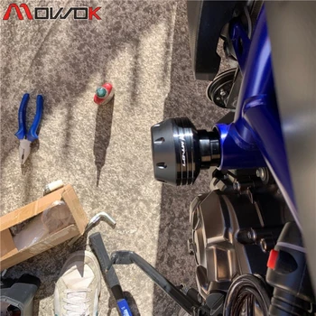 Motocykl CNC Ramka Suwaki Powypadkowe Nakładka Ochrona Przed Upadkiem, Ochrona Dla Yamaha MT07 MT 07-2022 ochrona silnika Suwaki pokrywa