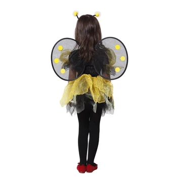 Dzieci Cosplay Zwierząt, Kochanie Biedronka, Kostium Wróżki Pszczoły Dla Dziewczyn Na Halloween, Strój Dla Purim Dla Małych Dziewczynek, Carnival Widok