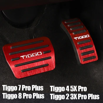 Dla Chery Tiggo 7 8 Pro Plus Tiggo 2 3X 4 5X Tiggo7 Tiggo8 2016- 2020 2021 2022 Akcesoria Do Pokrycia Pedałów Gazu i Hamulca samochodu