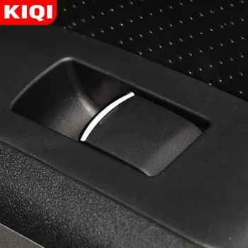 KIQI Samochodowe Szyby włącznik Pokrywy pokrywa Nissan Versa Note Sunny 2010-2018 ABS Akcesoria Chromowane Wewnętrzne Naklejki